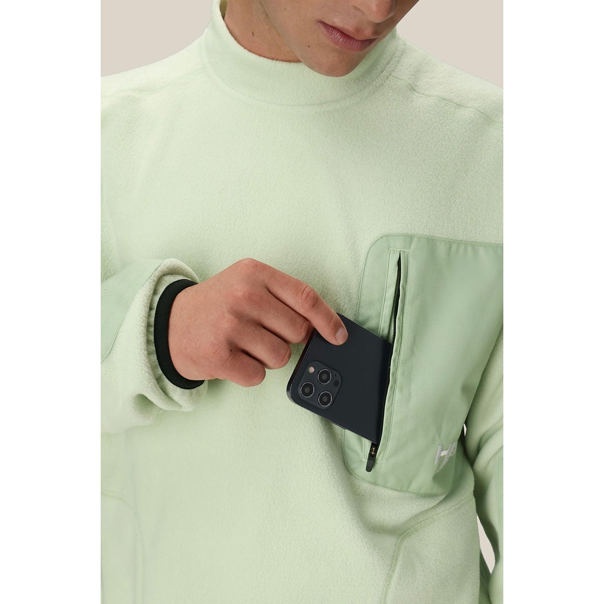 シックスエイトシックス 686　スキー スノーボードウェア ハフフリース クルーネック MENS 686 HUF FLEECE CREWNECK M5WNFLC198 2025-2026 詳細3