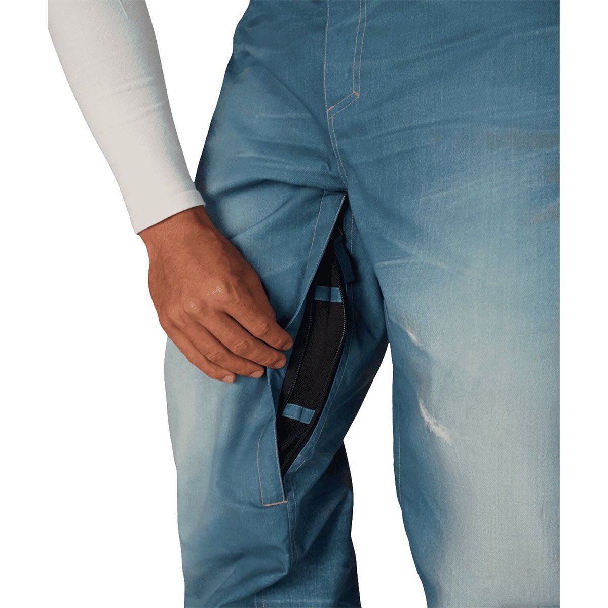 シックスエイトシックス 686　スキー スノーボードウェア パンツ ディーコンストラクテッド デニム インシュレーテッドジャケット DECONSTRUCTED TM DENIM INSULATED PANT M6WN279 2026-2027 詳細4