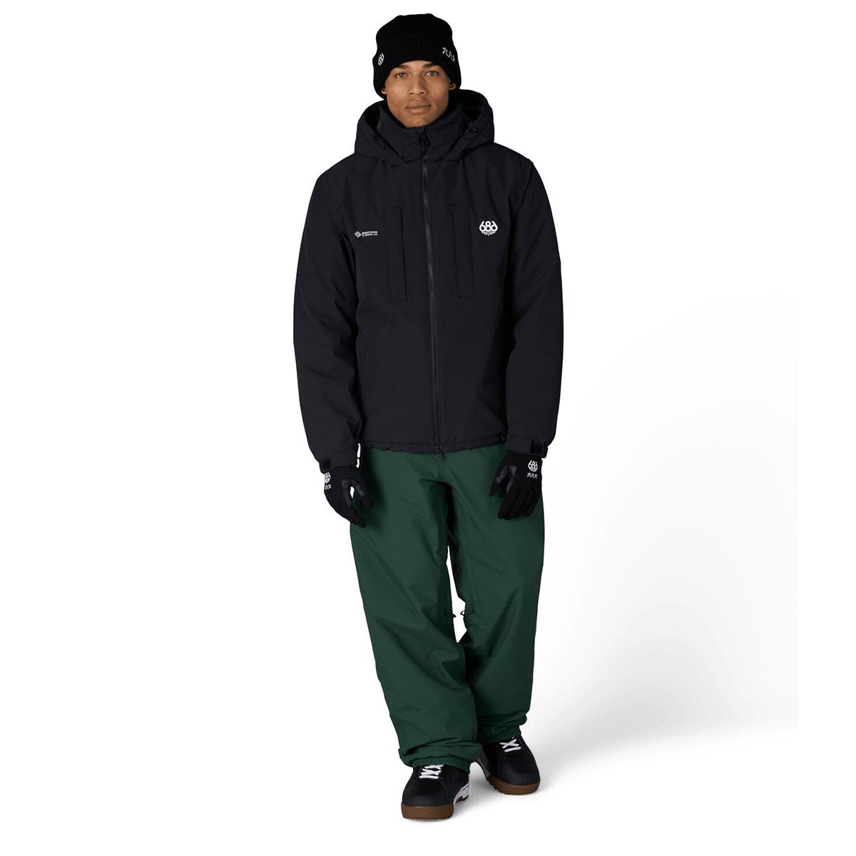 シックスエイトシックス 686　スキー スノーボードウェア ウインドストッパー プルオーバーフーディー WINDSTOPPER PULLOVER HOODY M6WNCS129 2026-2027 詳細3