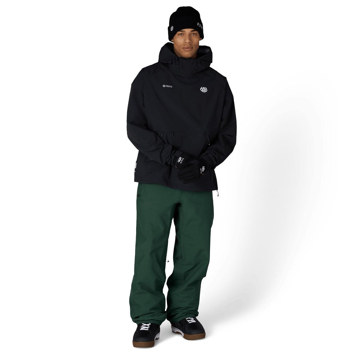 シックスエイトシックス 686　スキー スノーボードウェア ウインドストッパー プルオーバーフーディー WINDSTOPPER PULLOVER HOODY M6WNCS129 2026-2027 詳細4
