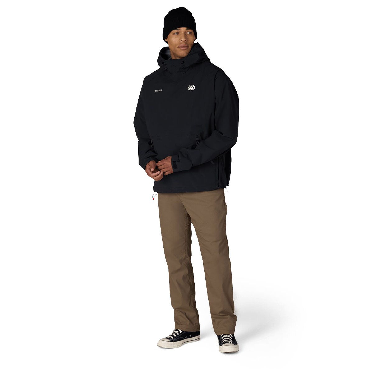 シックスエイトシックス 686　スキー スノーボードウェア ウインドストッパー プルオーバーフーディー WINDSTOPPER PULLOVER HOODY M6WNCS129 2026-2027 詳細5