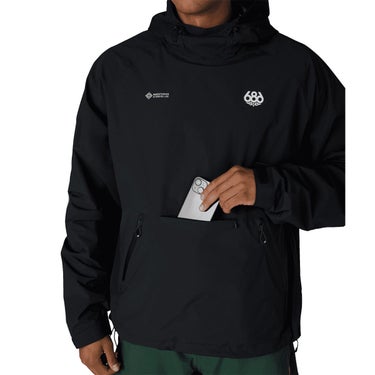 シックスエイトシックス 686　スキー スノーボードウェア ウインドストッパー プルオーバーフーディー WINDSTOPPER PULLOVER HOODY M6WNCS129 2026-2027 詳細6