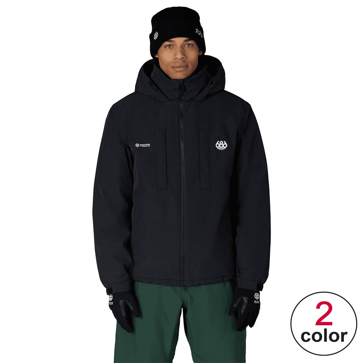 シックスエイトシックス 686　スキー スノーボードウェア ウインドストッパー ガイドライン インシュレーテッドジャケット WINDSTOPPER GUIDELINE INSULATED JACKET M6WNCS131 2026-2027