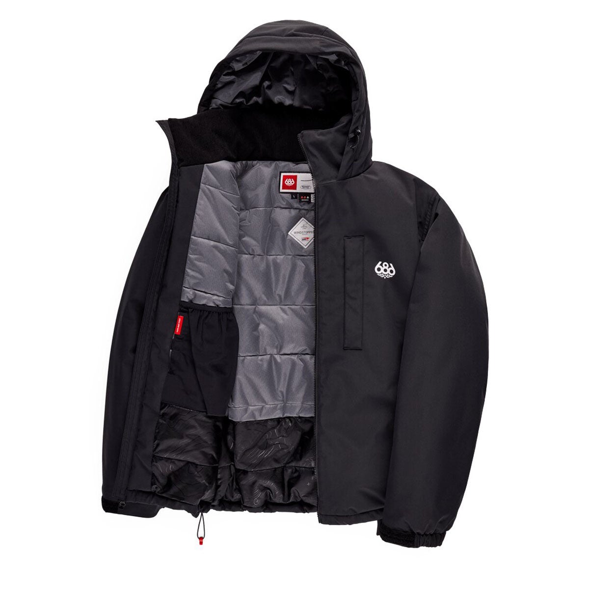 シックスエイトシックス 686　スキー スノーボードウェア ウインドストッパー ガイドライン インシュレーテッドジャケット WINDSTOPPER GUIDELINE INSULATED JACKET M6WNCS131 2026-2027 詳細4