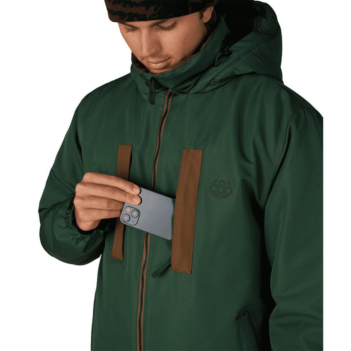 シックスエイトシックス 686　スキー スノーボードウェア ウインドストッパー ガイドライン インシュレーテッドジャケット WINDSTOPPER GUIDELINE INSULATED JACKET M6WNCS131 2026-2027 詳細12