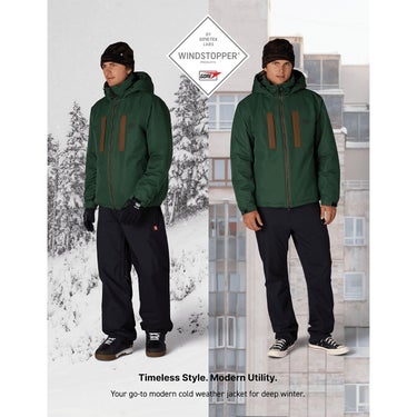 シックスエイトシックス 686　スキー スノーボードウェア ウインドストッパー ガイドライン インシュレーテッドジャケット WINDSTOPPER GUIDELINE INSULATED JACKET M6WNCS131 2026-2027 詳細13