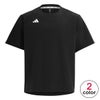 アディダス adidas　アディゼロ ダグアウト 半袖 ウィンド プルオーバー ウインドシャツ HI526