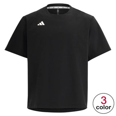 アディダス adidas アディゼロ ダグアウト 半袖 ウィンド プルオーバー ウインドシャツ HI526 2026年モデル 詳細1