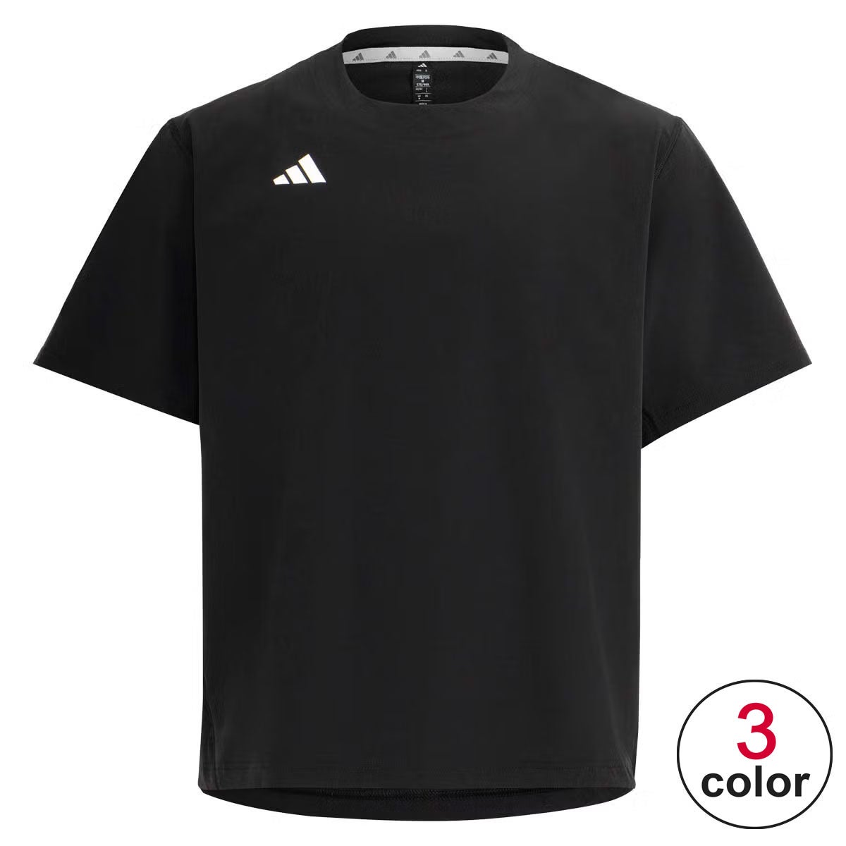 アディダス adidas adizero アディゼロ ダグアウト 半袖 ウィンド プルオーバー ウインドシャツ HI526 ウェア 正面