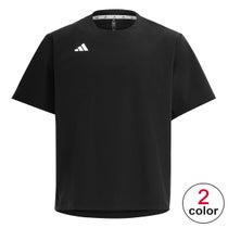 アディダス adidas アディゼロ ダグアウト 半袖 ウィンド プルオーバー ウインドシャツ HI526 2026年モデル