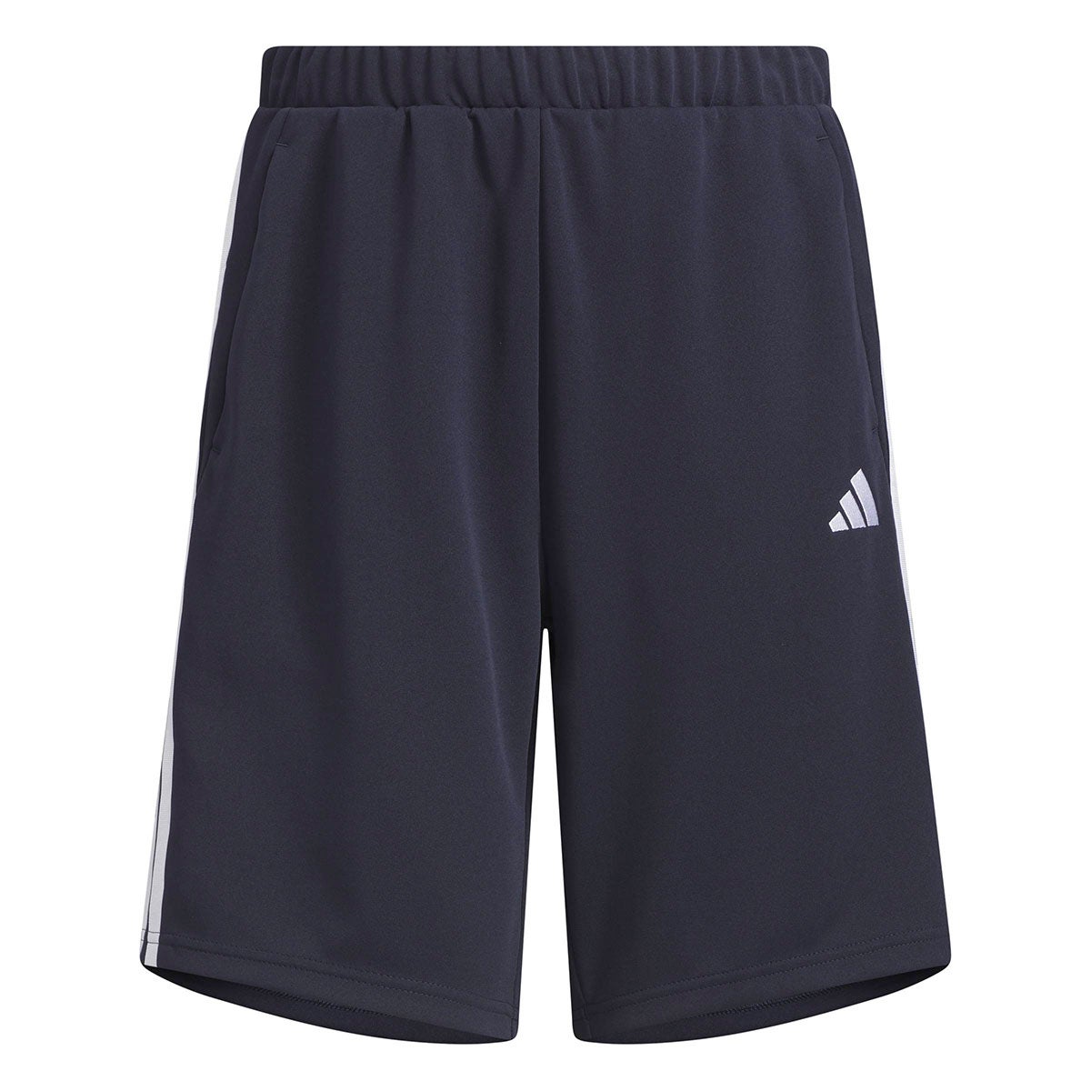 アディダス adidas　スリーストライプス レギュラーフィット ダブルニットショーツ トレーニングハーフパンツメンズ JVP34 2026年モデル レジェンドインク（JW9784）