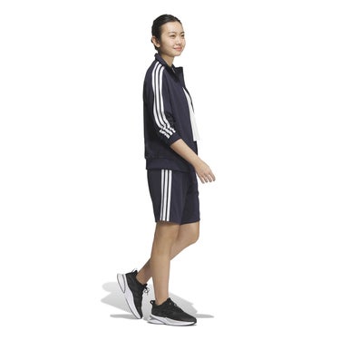 アディダス adidas スリーストライプス レギュラーフィット ダブルニットショーツ トレーニングハーフパンツメンズ JVP34 2026年モデル 詳細4