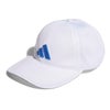 アディダス adidas　キッズ メッシュキャップ ＣＡＰＪ KCE25 2026年モデル ホワイト/レイブルー（KF0822）