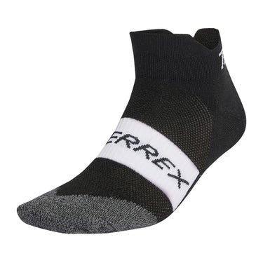 アディダス adidas　テレックス HEAT.RDY トレイルランニング スピードアンクルソックス ソックス KLR75 2026年モデル ブラック/ホワイト（IX7420）