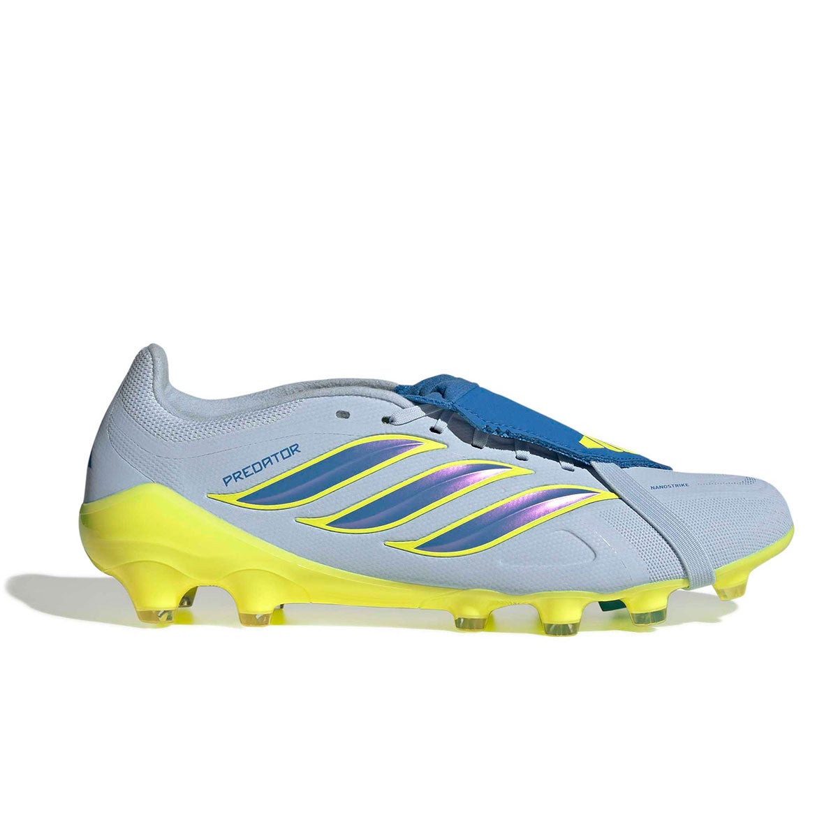 アディダス adidas　 プレデター LEAGUE フォールディングタン HG サッカースパイク / 土・人工芝・天然芝用 / PPREDATOR LEAGUE Fold-Over Tongue Hard Ground Football Boots ブルー　 2026年モデル スカイ/ブルー/イエロー(JR5905)