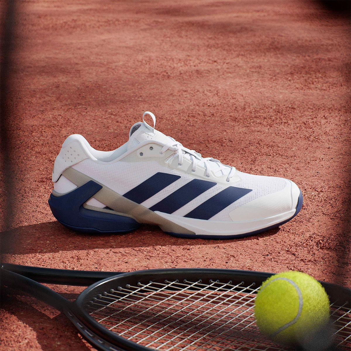 アディダス adidas アディゼロ ウーバーソニック 5 テニス / adizero Ubersonic 5 Tennis ホワイト 2026年モデル 詳細11