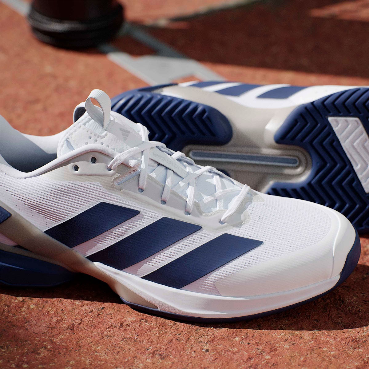 アディダス adidas アディゼロ ウーバーソニック 5 テニス / adizero Ubersonic 5 Tennis ホワイト 2026年モデル 詳細19