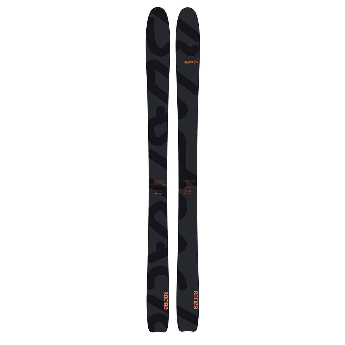 ブラストラック BLASTRACK ROC 100 アールオーシー 100 スキー板 単品 2026-2027 詳細2