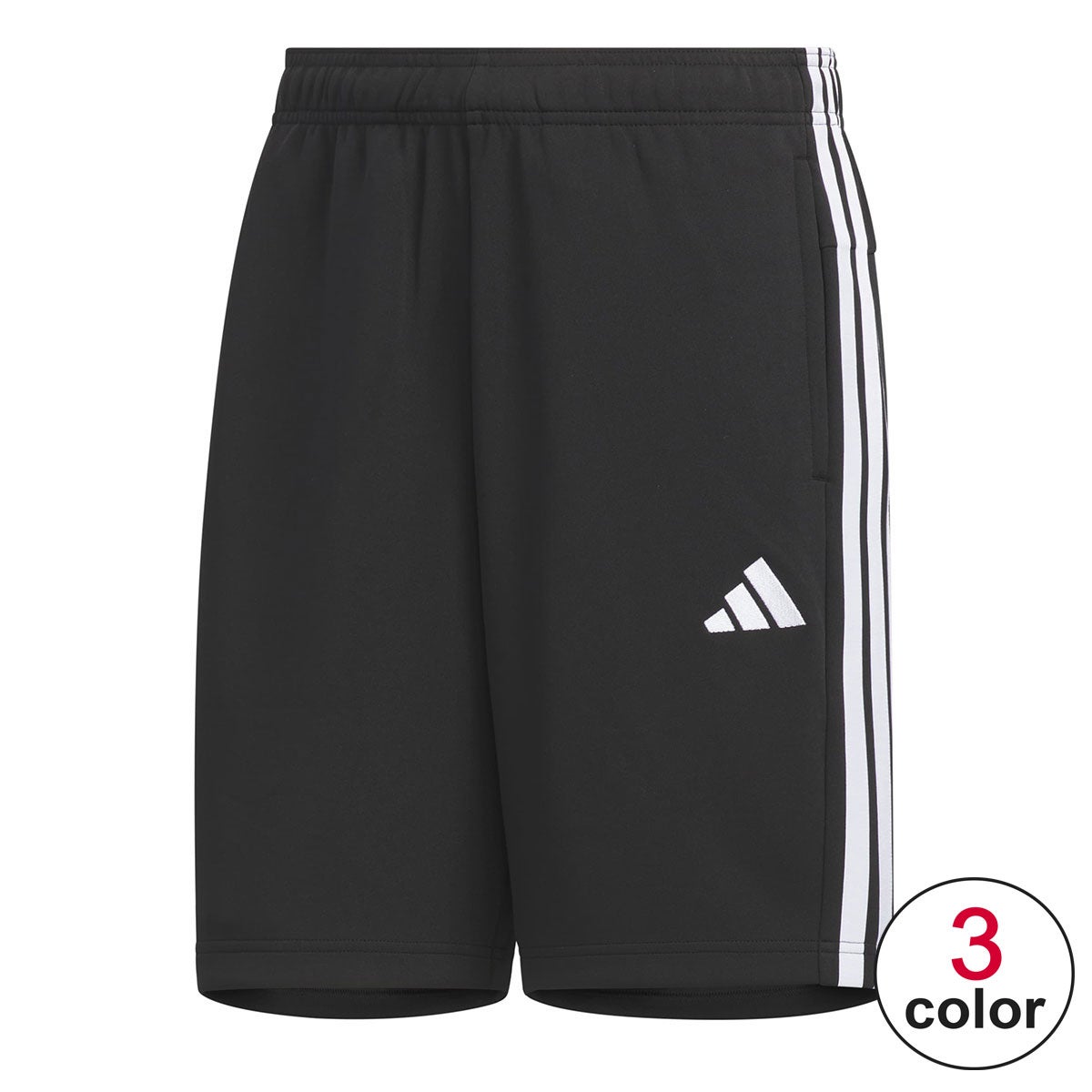 アディダス adidas 3 STRIPES REGULAR FIT DOUBLE KNIT ショーツ トレーニングハーフパンツメ・ CS548 2026年モデル 詳細1