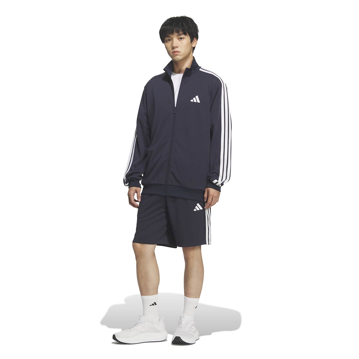 アディダス adidas 3 STRIPES REGULAR FIT DOUBLE KNIT ショーツ トレーニングハーフパンツメ・ CS548 2026年モデル 詳細11