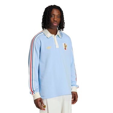 アディダス adidas フランス ラグビー 120周年 クランチ ヘリテージ ジャージ ポロシャツ DVL35 2026年モデル 詳細2