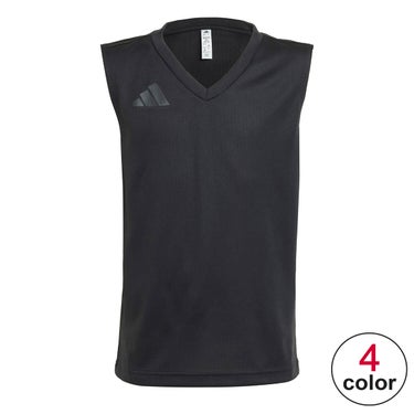 アディダス adidas キッズ スリーブレスVネックインナートップ インナーシャツＪＲ ODW40 2025年モデル 詳細1