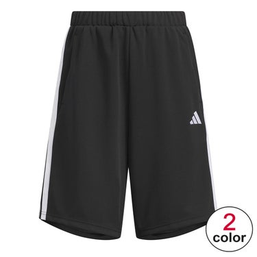 アディダス adidas スリーストライプス レギュラーフィット ダブルニットショーツ トレーニングハーフパンツウィメンズ JVP34 2025年モデル 詳細1