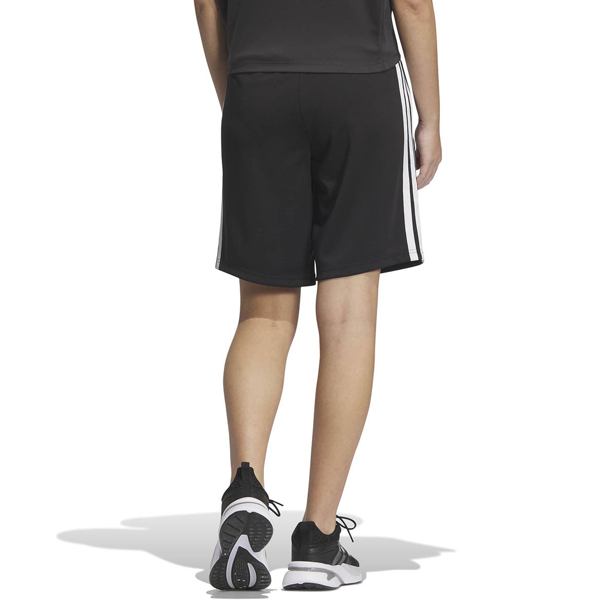 アディダス adidas スリーストライプス レギュラーフィット ダブルニットショーツ トレーニングハーフパンツウィメンズ JVP34 2025年モデル 詳細4