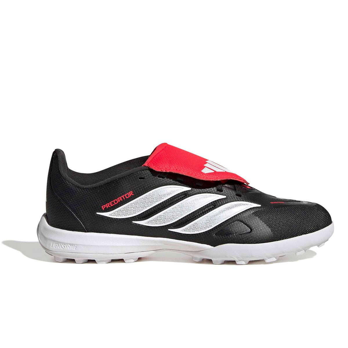 アディダス adidas　 プレデター LEAGUE 折り返しシュータン TF サッカー キッズ / ターフ用（トレーニングシューズ）/ PREDATOR LEAGUE Fold-Over Tongue Turf Football Kids ブラック　 2026年モデル コアブラック/ホワイト(JS1041)