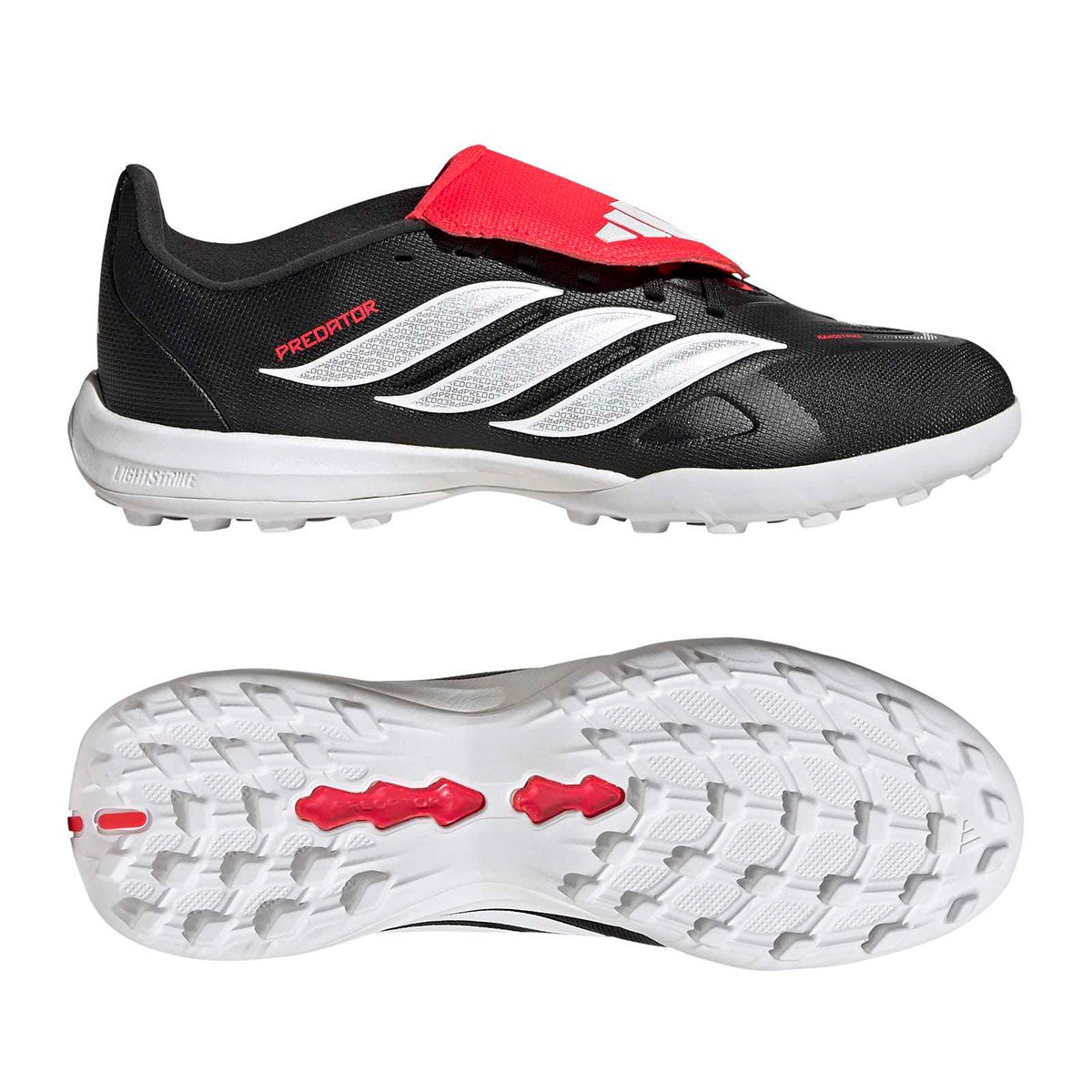 アディダス adidas プレデター LEAGUE 折り返しシュータン TF サッカー キッズ / ターフ用（トレーニングシューズ）/ PREDATOR LEAGUE Fold-Over Tongue Turf Football Kids ブラック 2026年モデル 詳細10