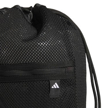 アディダス adidas メッシュ ジムバッグ ブラック 2026年モデル 詳細4