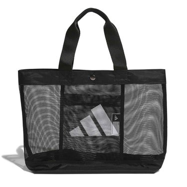 アディダス adidas　 キッズ メッシュ トート バッグ ブラック　 2026年モデル ブラック（KE7428）