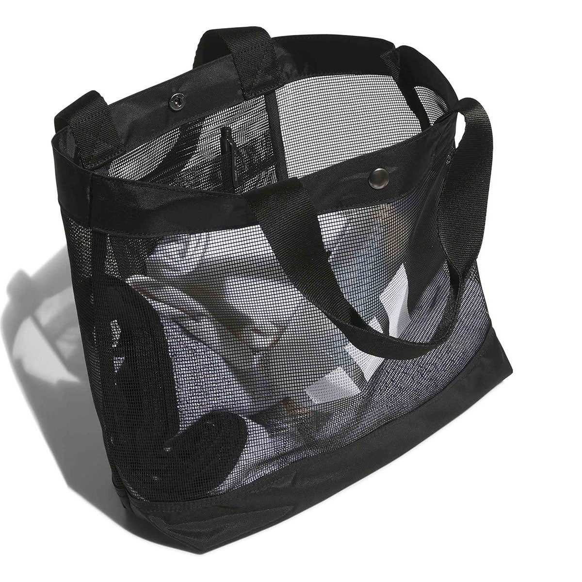 アディダス adidas キッズ メッシュ トート バッグ ブラック 2026年モデル 詳細4