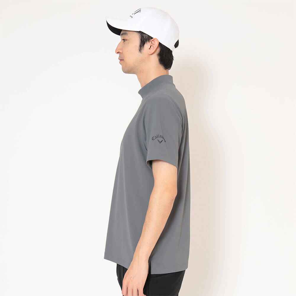 キャロウェイ Callaway メンズ ミニカノコ 半袖 モックネック シャツ C26234101 2026年モデル 詳細4