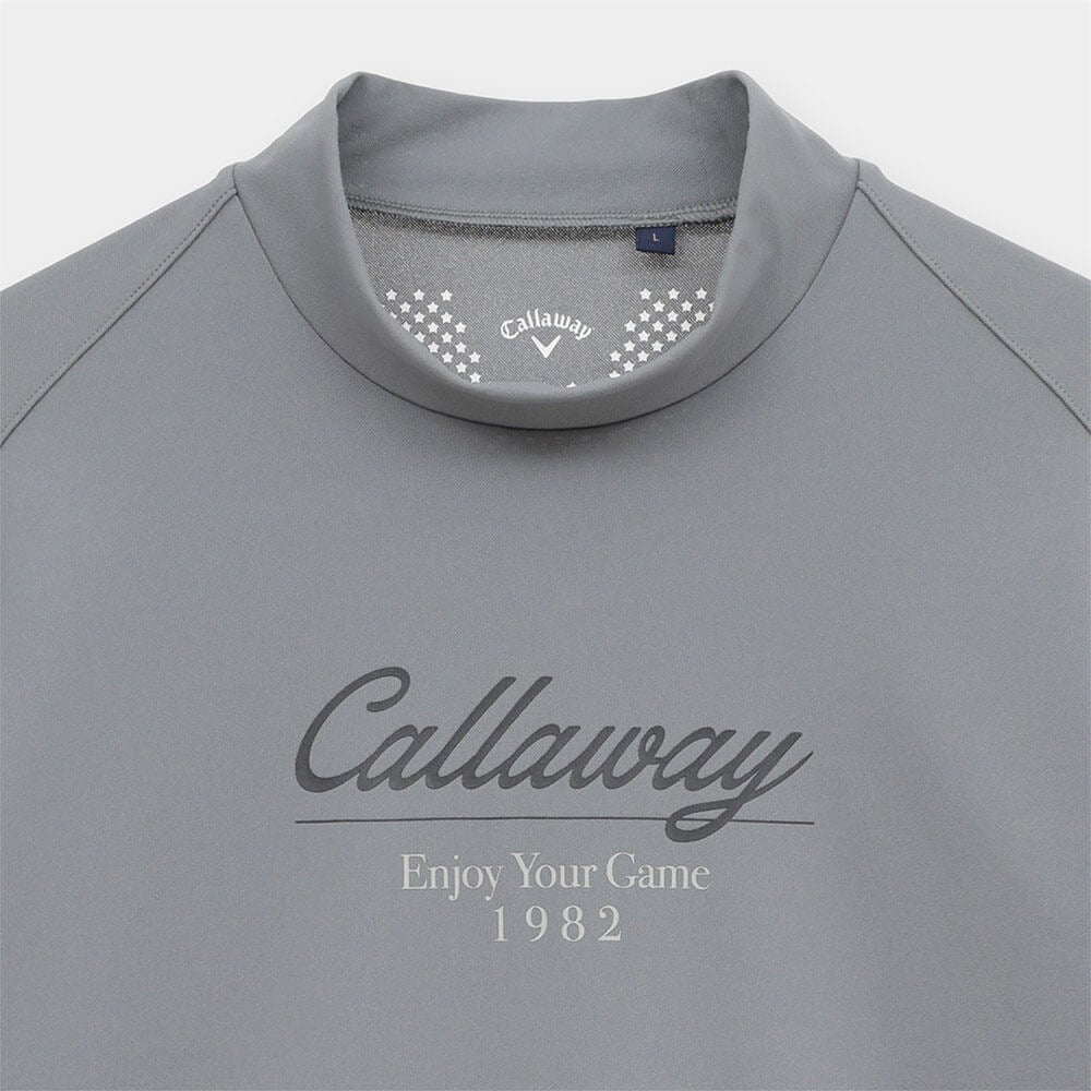 キャロウェイ Callaway メンズ ミニカノコ 半袖 モックネック シャツ C26234101 2026年モデル 詳細5