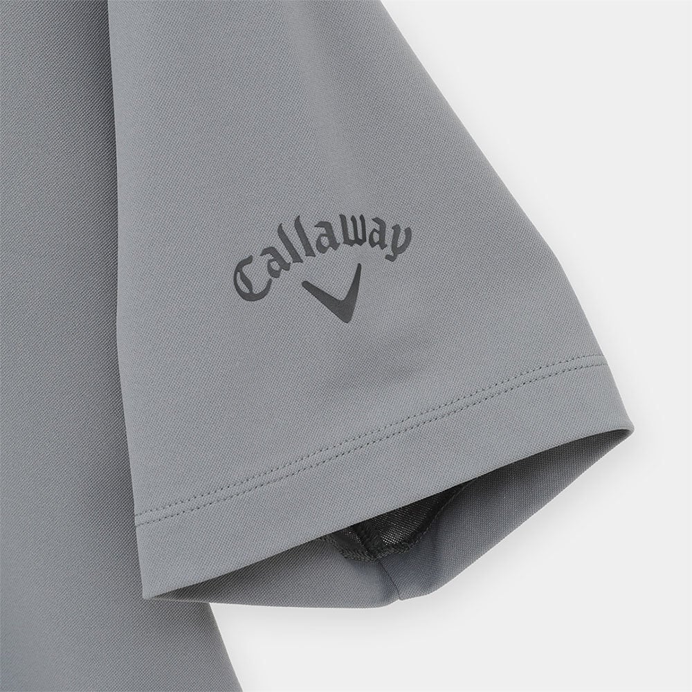 キャロウェイ Callaway メンズ ミニカノコ 半袖 モックネック シャツ C26234101 2026年モデル 詳細6