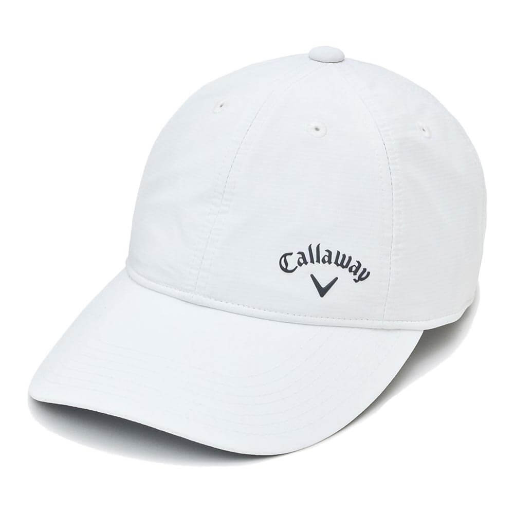 キャロウェイ Callaway　メンズ 遮熱 ツバ長 キャップ C26291100 1030 ホワイト　2026年モデル ホワイト