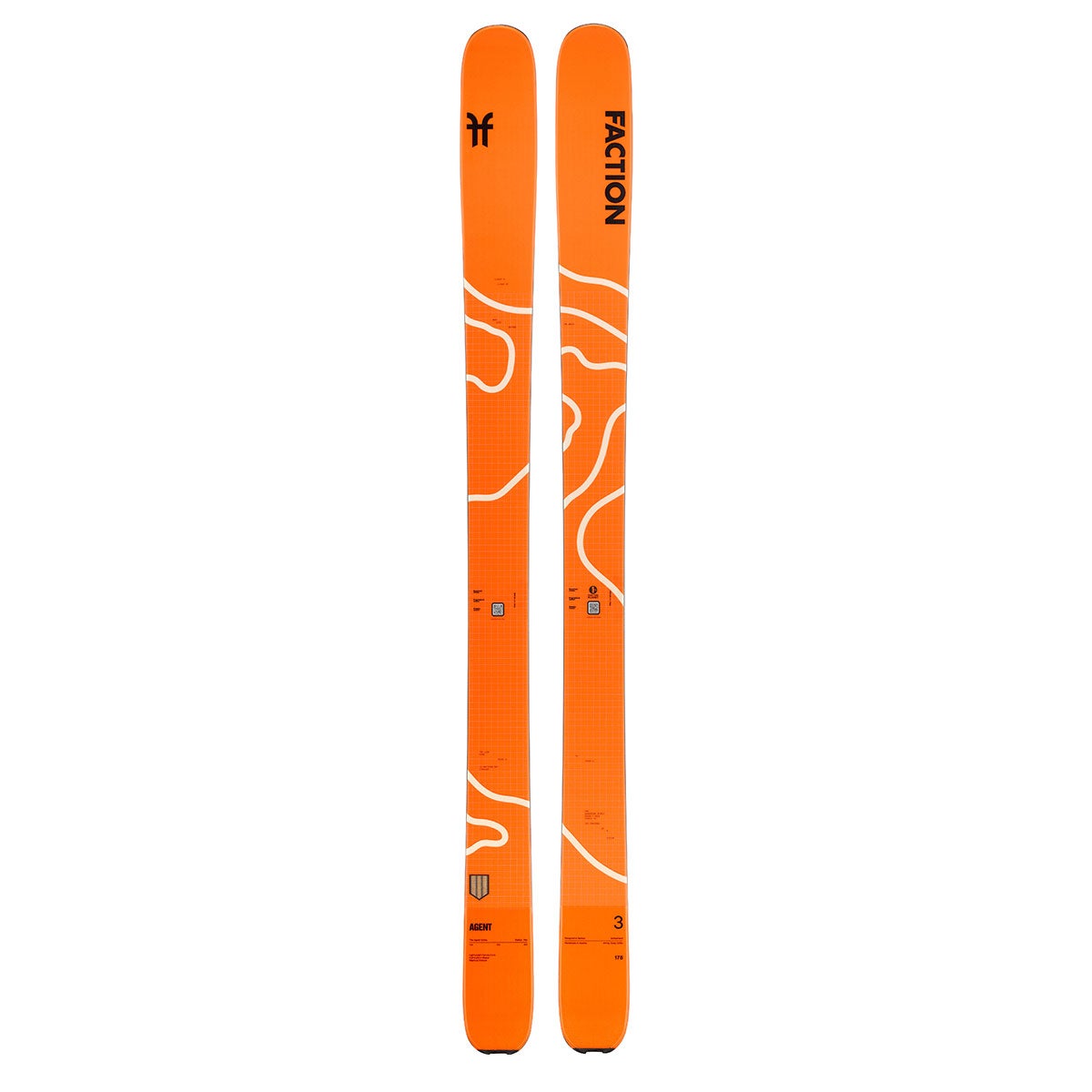 ファクション FACTION Agent 3 Orange エージェント 3 スキー板 単品 2026-2027 詳細2