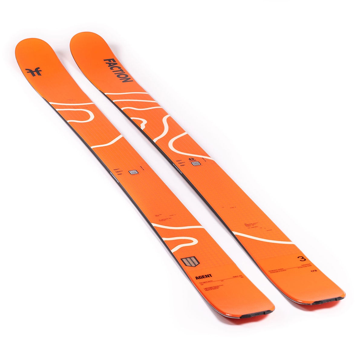 ファクション FACTION Agent 3 Orange エージェント 3 スキー板 単品 2026-2027 詳細5