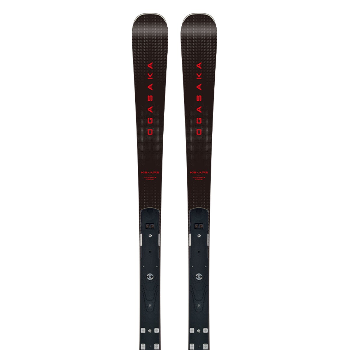 オガサカ OGASAKA KS-AP2/BK + SRED ケイエス エーピー 2/ブラック＋SRED スキー板 単品 2026-2027 詳細1