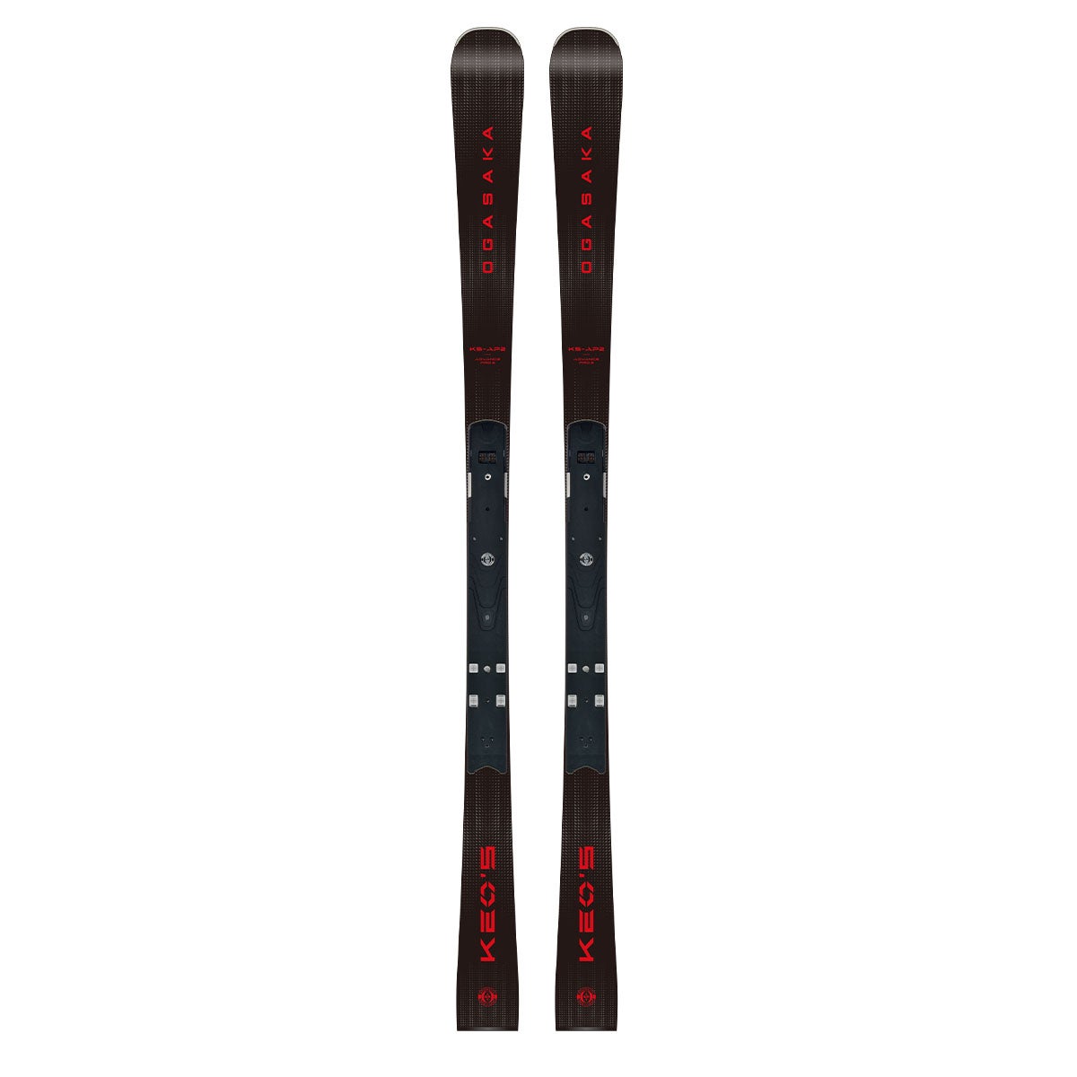 オガサカ OGASAKA KS-AP2/BK + SRED ケイエス エーピー 2/ブラック＋SRED スキー板 単品 2026-2027 詳細2