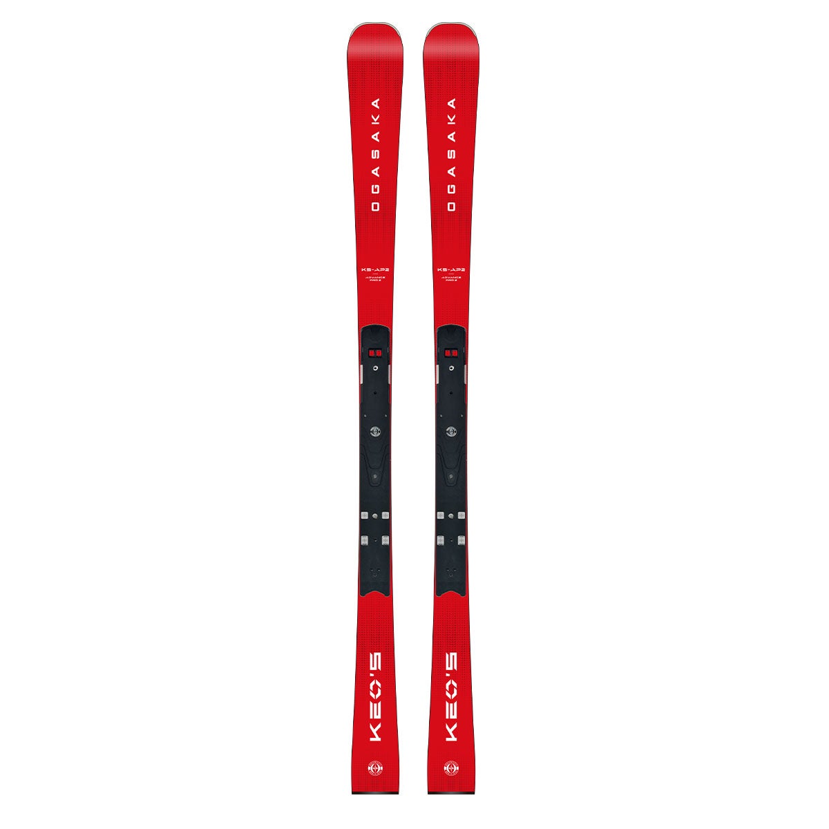 オガサカ OGASAKA KS-AP2/RD + SRED ケイエス エーピー 2/レッド＋SRED スキー板 単品 2026-2027 詳細2