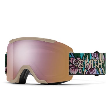 スミス SMITH　SQUAD / CP EVERYDAY ROSE GOLD MIRROR+CP STORM BLUE SENSOR MIRROR スカッド IRIS PHAM AC　ゴーグル 2026-2027 IRIS PHAM AC