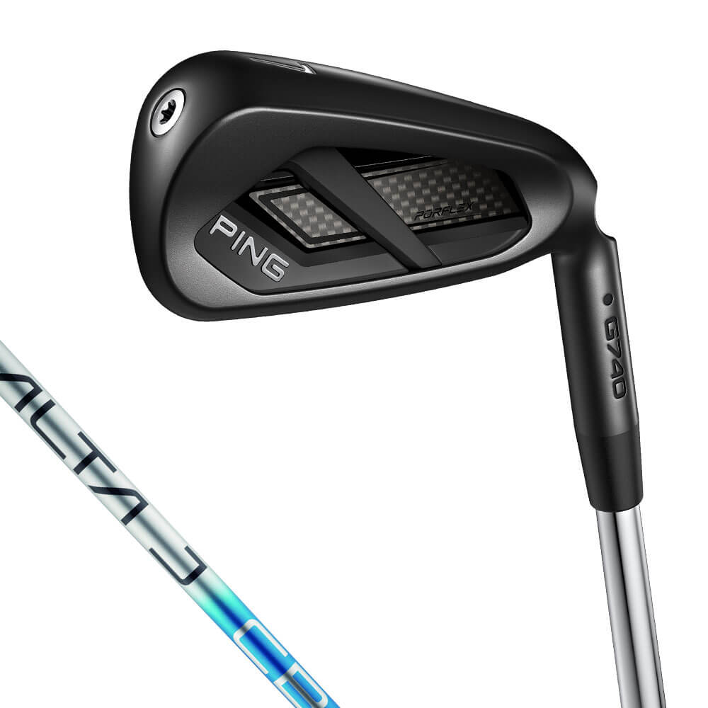 ピン PING　G740 アイアン 5本セット（＃7～9、PW、UW）　ALTA J CB BLUE カーボンシャフト　2026年モデル 詳細1