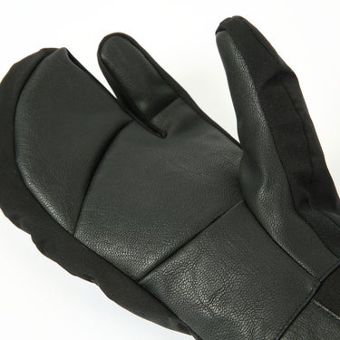 エビス eb's GAME CHANGER TRIGGER ゲームチェンジャートリガー BLACK スキー スノーボードグローブ 2026-2027 手のひら側ディテール（防水・保温）