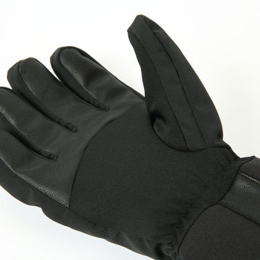 エビス eb's OLGA 5 オルガ5 BLACK スキー スノーボードグローブ 2026-2027 手のひら側ディテール（防水・保温）