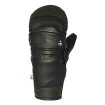エビス eb's ARMA ZIP アルマジップ BLACK スキー スノーボードグローブ 2026-2027 正面デザイン（防水・保温）