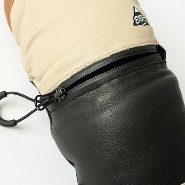 エビス eb's ARMA ZIP アルマジップ SIENNA/BEIGE スキー スノーボードグローブ 2026-2027 リスト部分の仕様（防水・保温）