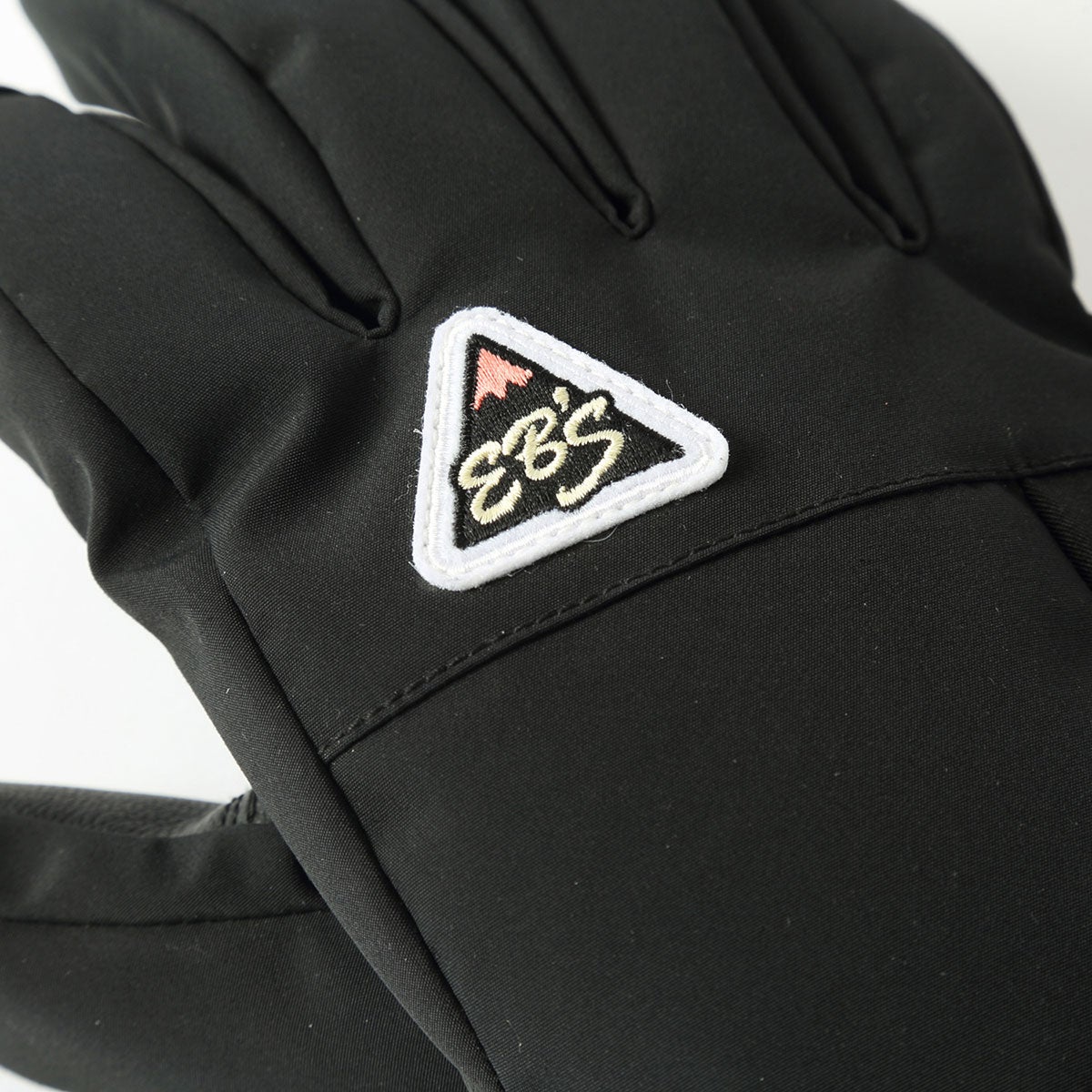 エビス eb's ST-DAMONDE 5 エスティダモンデ5 BLACK スキー スノーボードグローブ 2026-2027 手のひら側ディテール（防水）