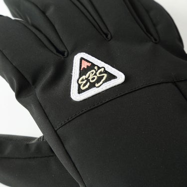 エビス eb's ST-DAMONDE 5 エスティダモンデ5 BLACK スキー スノーボードグローブ 2026-2027 手のひら側ディテール（防水）